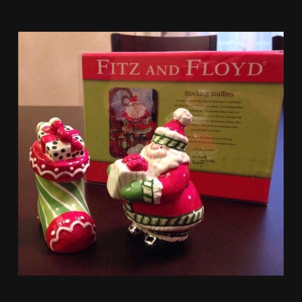 Vintage NWB FLITZ & FLOYD Salt & Pepper Shakers